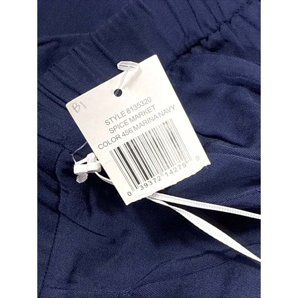 New 1.‎ State Pants Womens Size Extra Small Navy Blue Straight Leg